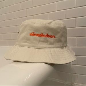 Nickelodeon Khaki Logo Bucket Hat